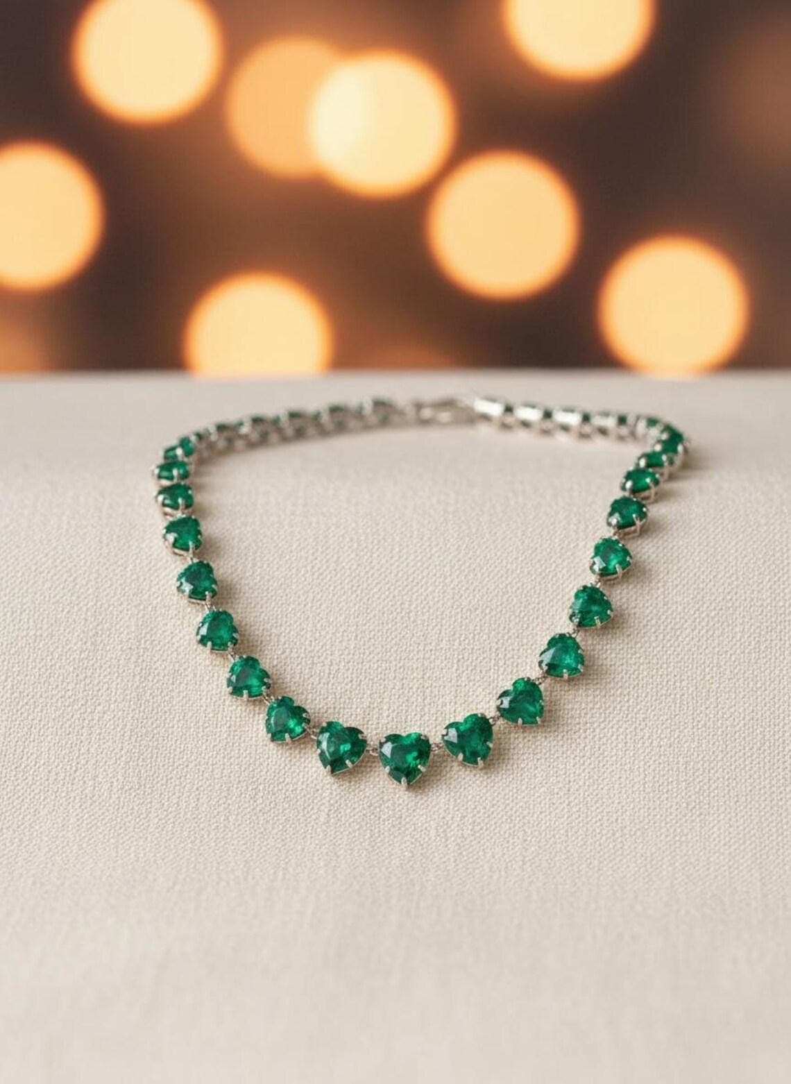 Tennis Necklace In Sterling Silver — View 2